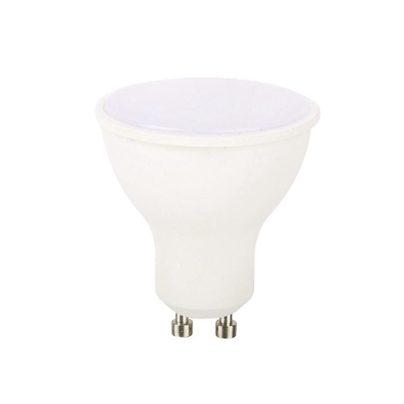 Lemputė LED OKKO, GU10, 120, 7W, 4000K, 560lm, plastikinė