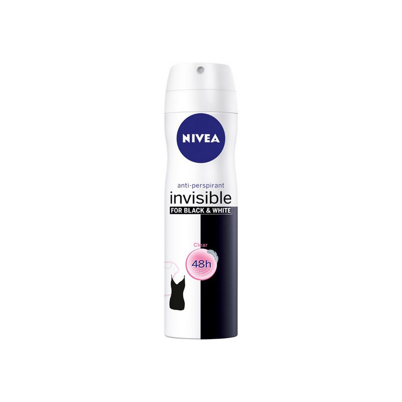 Mot. puršk. dezodorantas NIVEA BLACK & WHITE, 150 ml