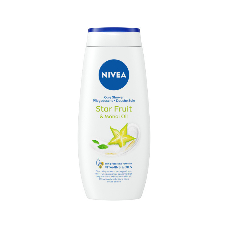 Prausimosi kremas NIVEA, Care&Star Fruit, 250 ml