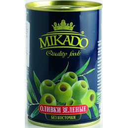 Žaliosios alyvuogės MIKADO be kauliukų, 300 g