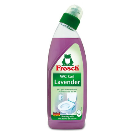 Ekologiškas WC valiklis FROSCH levandų kv., 750 ml