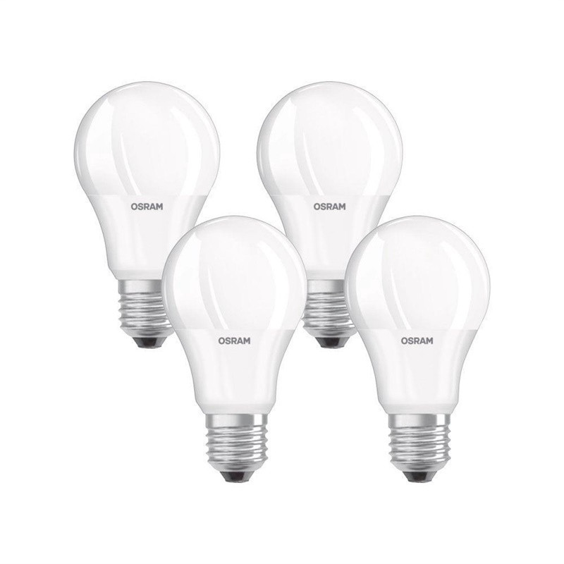 LED lempa Osram A60, 8.5W, E27, 2700K, 806lm, 4vnt.