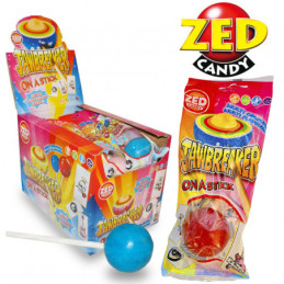 Kramtomi saldainiai su tatuiruote ZED JAWBREAKER MIX, 50 g