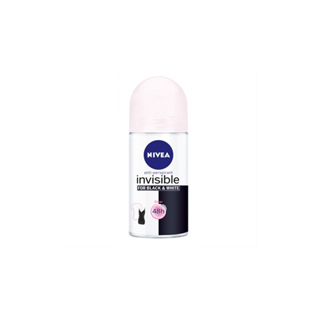 Mot. rut. dezodorantas NIVEA BLACK & WHITE CLEAR, 50 ml