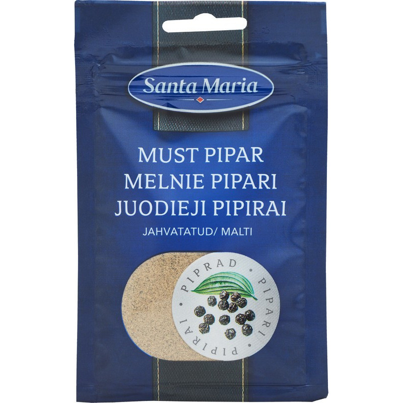 Malti juodieji pipirai SANTA MARIA, 16 g