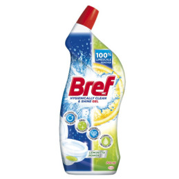 WC valiklis BREF HYGIENE & SHINE LEMONITTA POWER, 700 ml