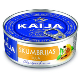 Skumbrė aliejuje KAIJA EO, 240 g