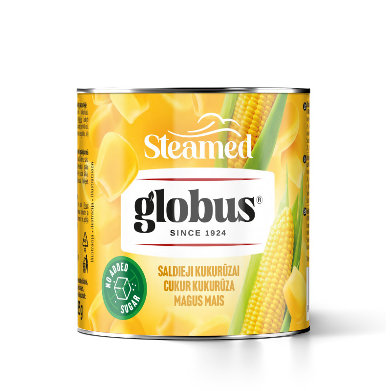 Saldieji kukurūzai GLOBUS, 340 g