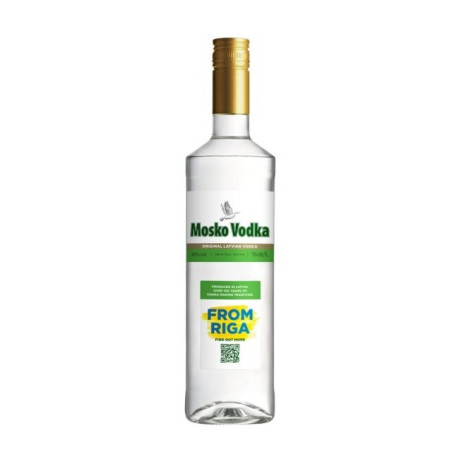 Degtinė MOSKO VODKA FROM RIGA, 40 %, 700 ml