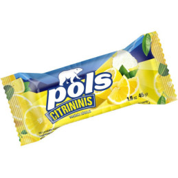 Glaistytas varškės sūrelis POLS su citrinomis, 45 g