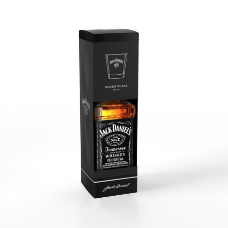 Viskis JACK DANIELS, su stikline, kart., 40 %, 700 ml