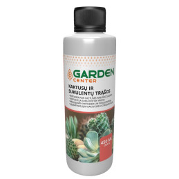 Kaktusų ir sukulentų trąšos GARDEN CENTER, 450 ml