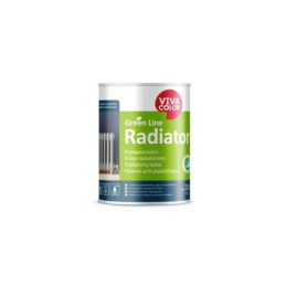 Radiatorių dažai Vivacolor Green Line Radiator, balta, 0.9 l