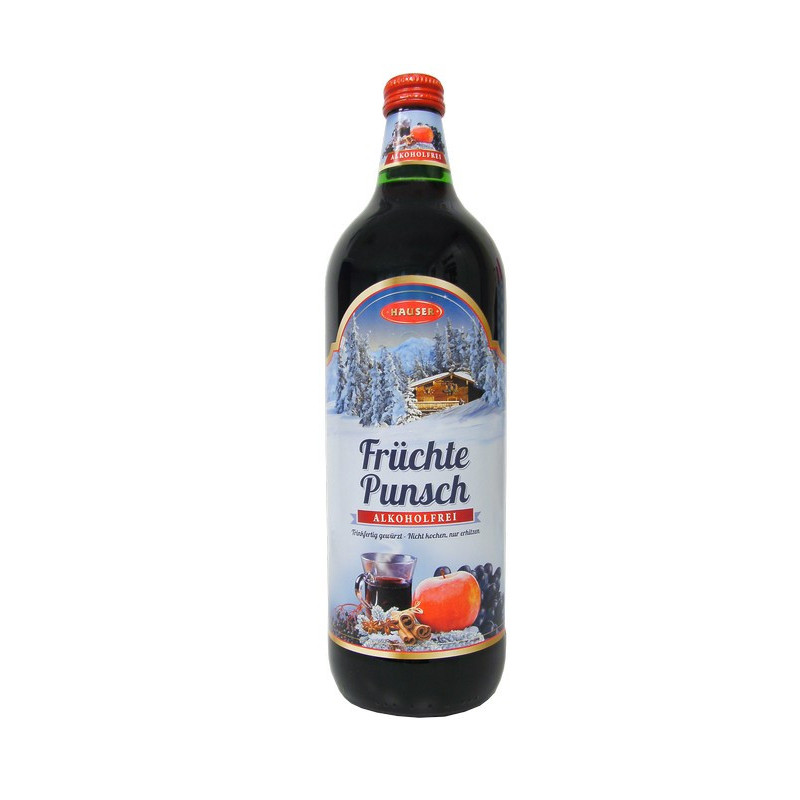 Nealk. vyno gėrimas FRUCHTE PUNSCH, raud., 1 l