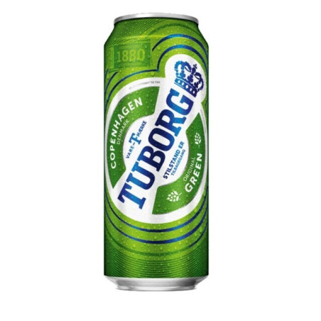 Alus TUBORG, 4.6 %, 0,5 l