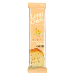 Bulvių užkandis LONG CHIPS sūrio skonio, 75 g