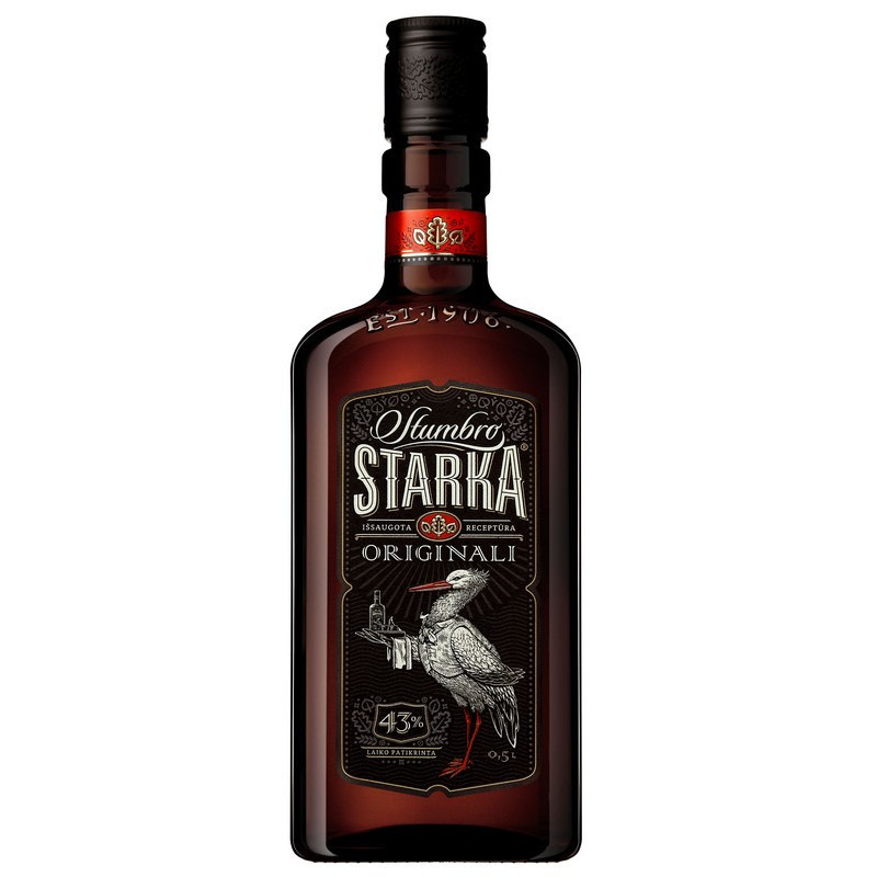 Trauktinė STARKA, 43 %, 0.5 l