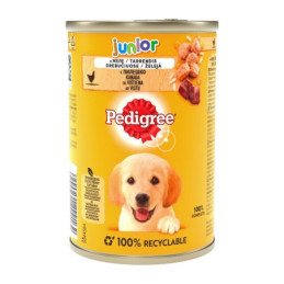 Konservuotas šuniukų ėdalas PEDIGREE su vištiena, 400g