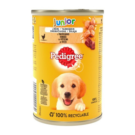 Konservuotas šuniukų ėdalas PEDIGREE su vištiena, 400g