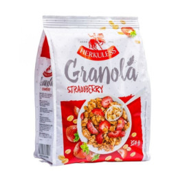 Granola HERCULLES su braškėmis, 350 g