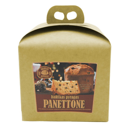 Itališkas pyragas PANETTONE, 500 g