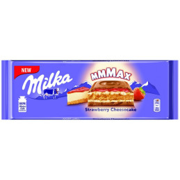 Šokoladas su brašk. MILKA CHEESECAKE, 300 g