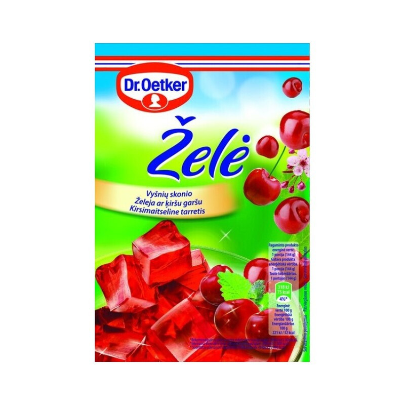 Želė DR. OETKER vyšnių sk., 72 g