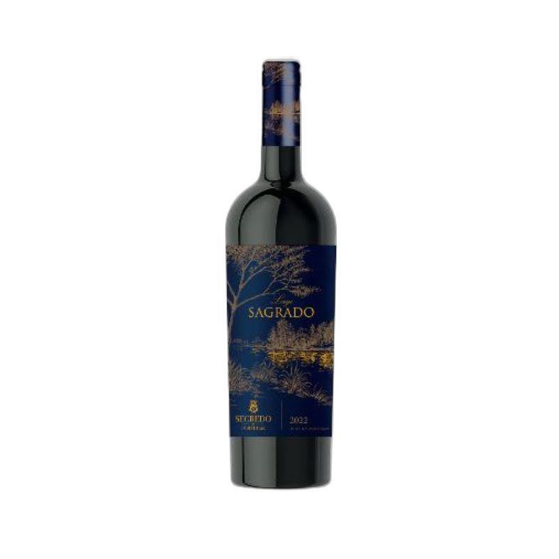 Vynas LAGO SAGRADO, raudonasis, pusiau saldus, 13%, 750 ml