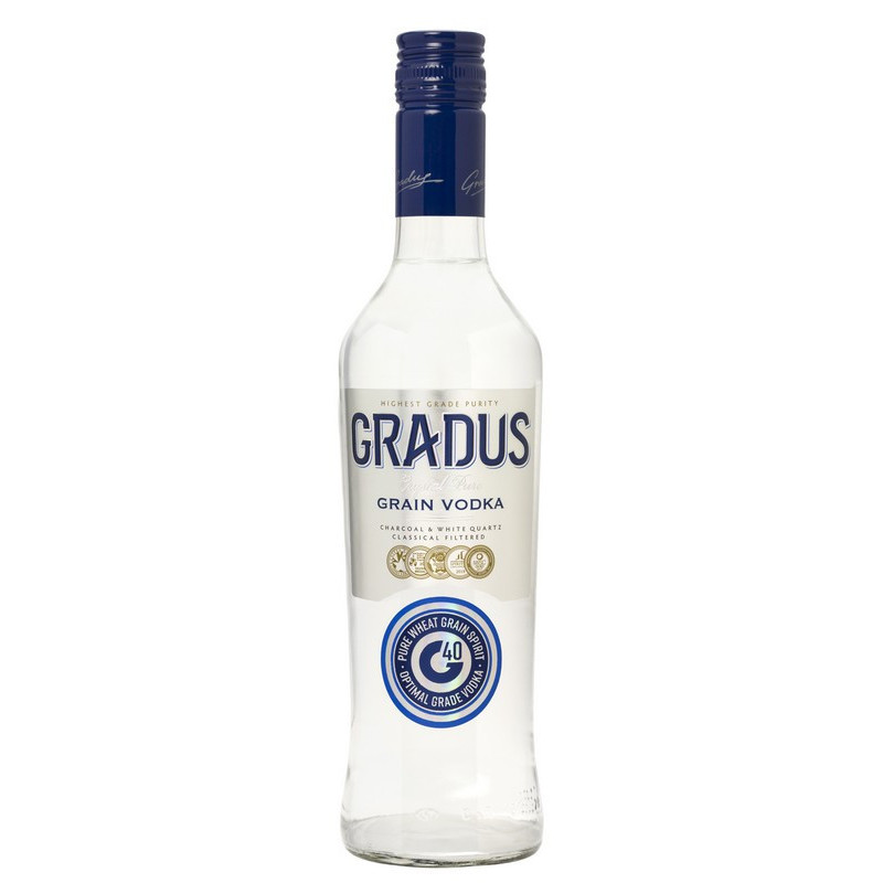 Degtinė GRADUS VODKA, 40%, 500 ml