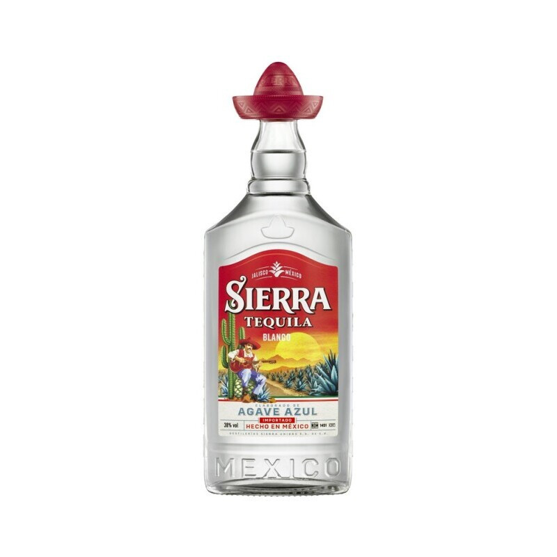 Tekila SIERRA SILVER, 38%, 500 ml