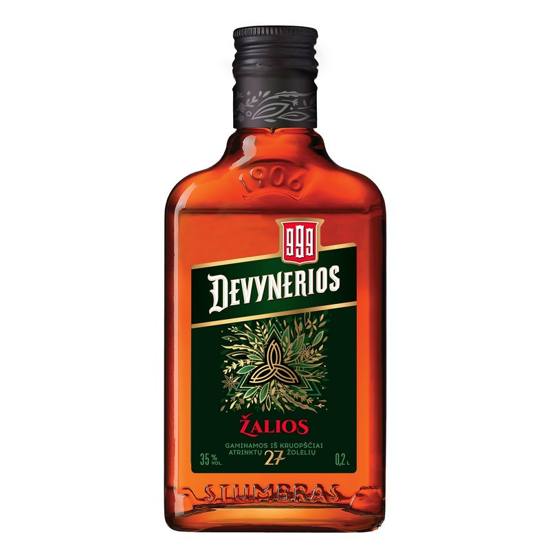 Balzamas ŽALIOS DEVYNERIOS, 35 %, 0.2 l