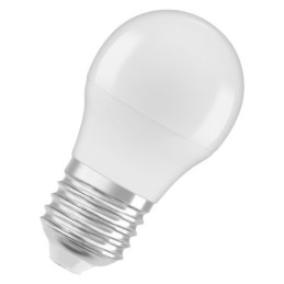 LED lemputė OSRAM, P45, E27, 5,5 W, 470 lm, 2700 K