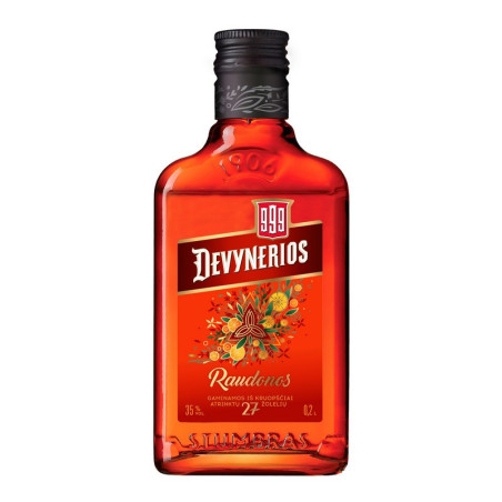 Balzamas RAUDONOS DEVYNERIOS, 35 %, 0.2 l