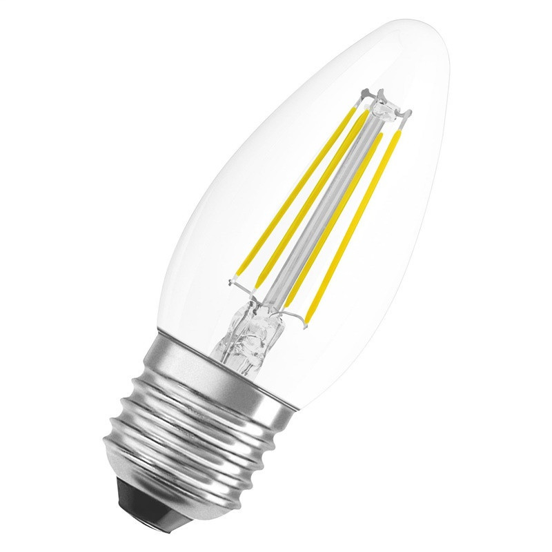 LED lemputė OSRAM, B35, E27, 4 W, 470 lm, 2700 K