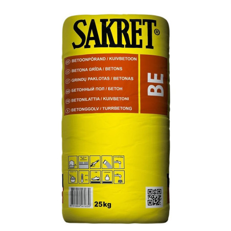 Betonas Sakret BE/B25, 25 kg