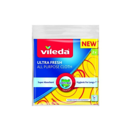 Universalios šluostės VILEDA, ULTRA FRESH, 2 vnt.