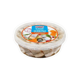 Silkių filė gabaliukai su daržovėmis VIČI, 480 g
