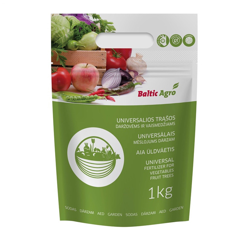 Trąšos universalios organinės Baltic Agro, 1 kg