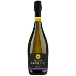 Putojantis vynas Escanza Prosecco, Brut, 11%,  0,75 l