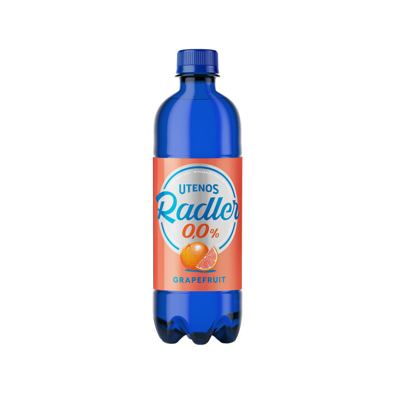 Nealk. alaus kokteilis UTENOS RADLER, greip. skonio, 500 ml