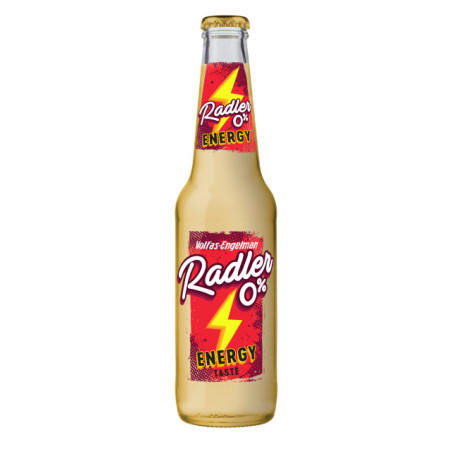 Nealkoholinis alaus kokteilis RADLER ENERGY, 330 ml