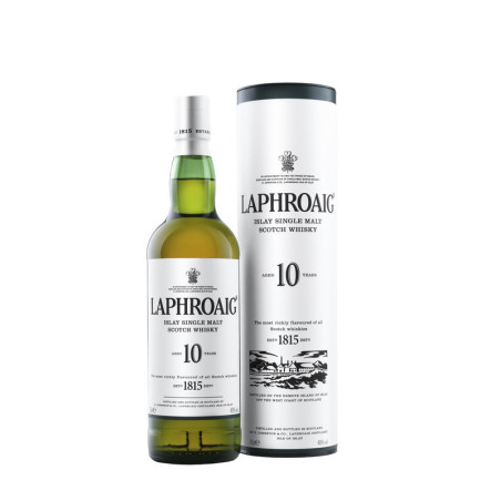 Viskis LAPHROAIG 10YO dėžutėje, 40 %, 0,7 l