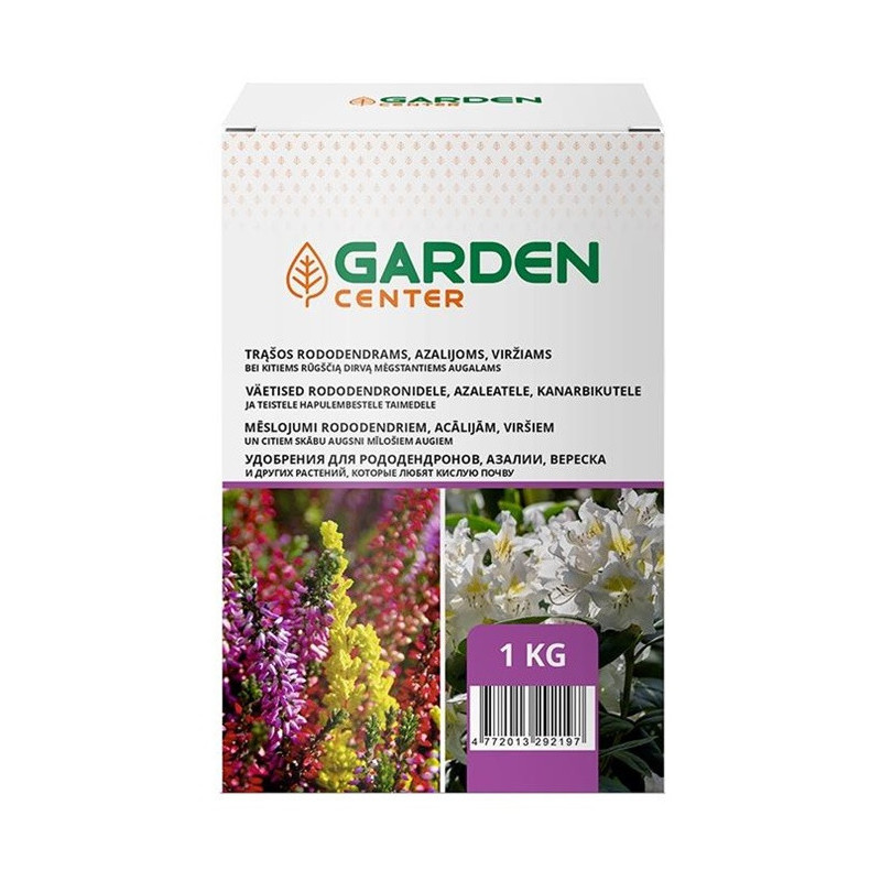 Rododendrų, azalijų trąšos Garden Center, 1 kg