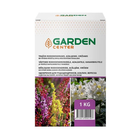 Rododendrų, azalijų trąšos Garden Center, 1 kg