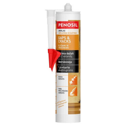 Akrilinis hermetikas Penosil Gaps&Cracks, 310 ml baltas