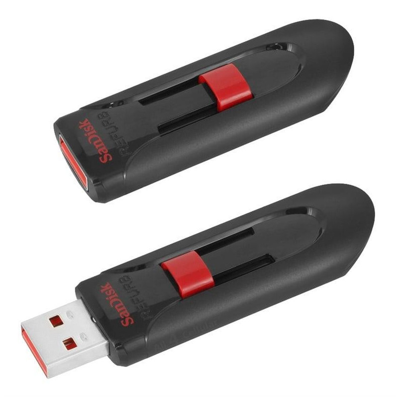 Atmintukas SANDISK CRUZER GLIDE, 32 GB