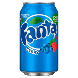 Gaivusis gėrimas FANTA BERRY, 355 ml