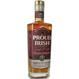 Viskis PROUD IRISH SINGLE MALT 40%, 700 ml