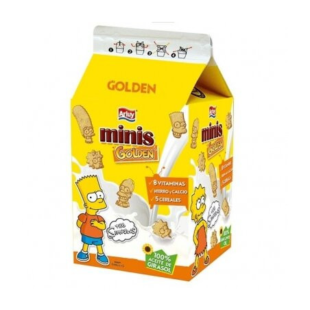 Vaniliniai sausainiai SIMPSONS MINI, 135 g