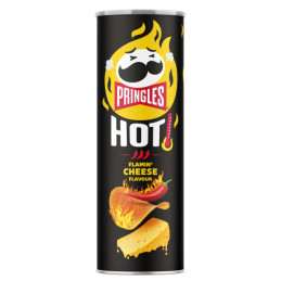 Traškus užkandis PRINGLES HOT FLAMIN sūrio skonio, 160 g